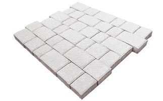  Тротуарная плитка Artstein Инсбрук Инн 60 мм Белый: внешний вид